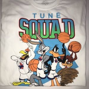 Space jam tune squad graphic t-shirt mens size m